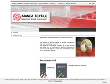 Tablet Screenshot of manea.com